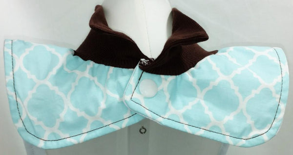 Blue w/White Quarter-foil