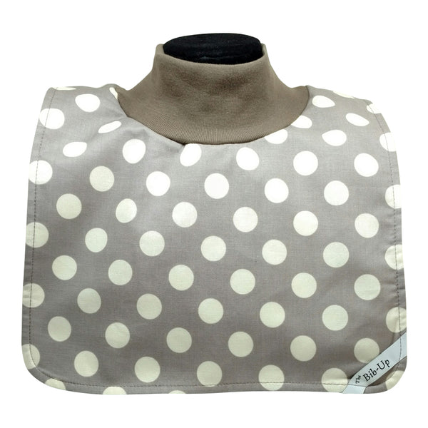 Riley Blake's Taupe w/Creme' Dots