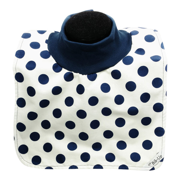 Navy Polka Dots
